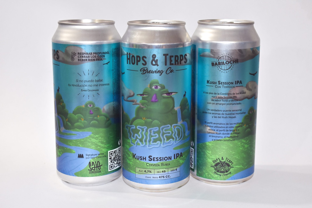 Cerveza Hops &amp; Terps - Kush Session IPA