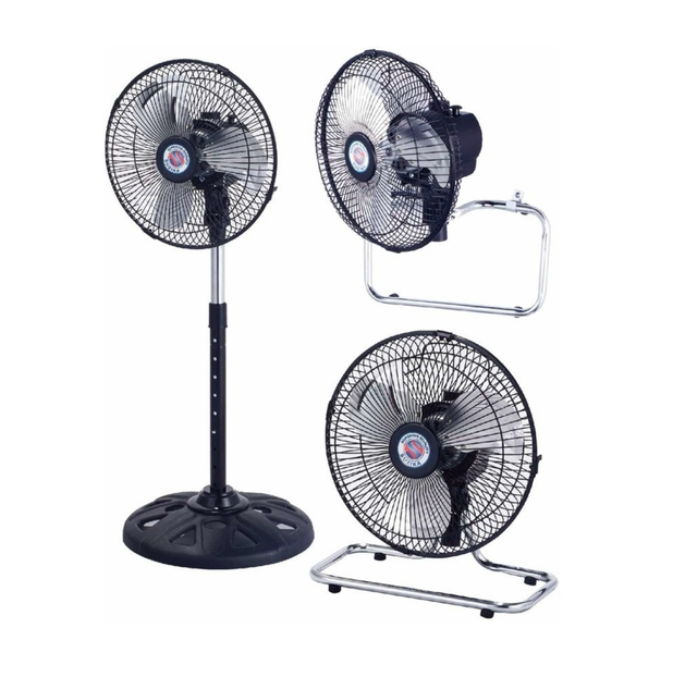 Ventilador 3 Posiciones Oscilante 10&quot; - Hytoshy