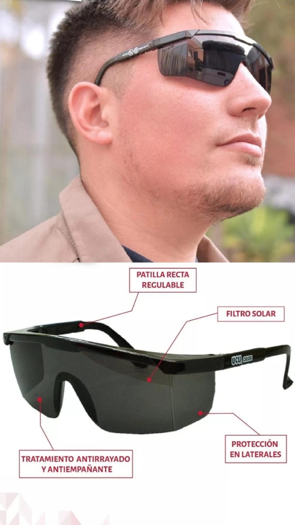 Anteojos INDOOR Proteccion UV