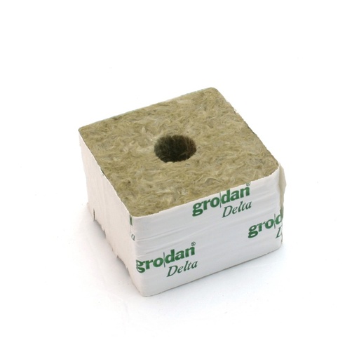 lana de roca grodan cubo 7,5x7,5