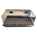 Bandeja incubadora esquejes con tapa + Plug 72u