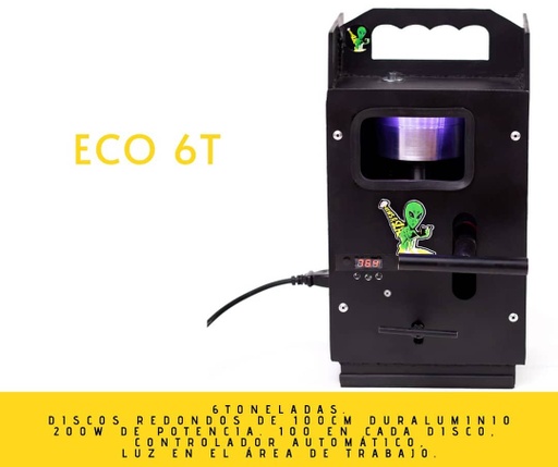 [332] Prensa Rosin 6 Ton con led
