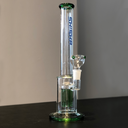 BONG SHISHA GLASS VERDE con percolador