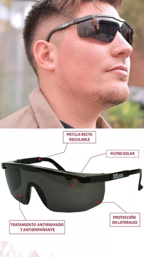 [7792840002810] Anteojos INDOOR Proteccion UV
