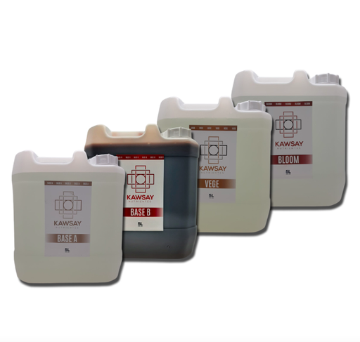 [ESTANTERIA 05] COMBO 5 L (BASE A + BASE B + VEGE + BLOOM)