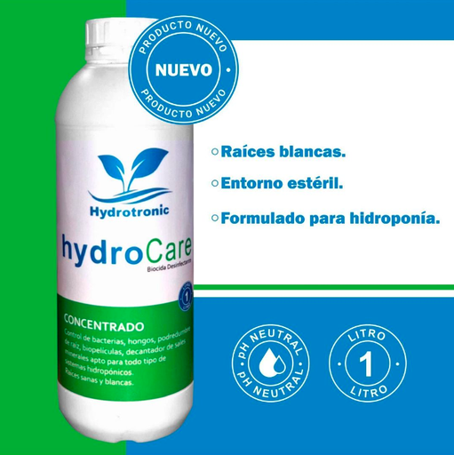 Hydrotronic - Hydro Care 1lt - Biocida Desinfectante