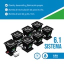 HYDROTRONIC - SISTEMA RDWC HIDROPONICO 6.1 140 Lts