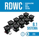 HYDROTRONIC - SISTEMA RDWC HIDROPONICO 8.1 180 Lts